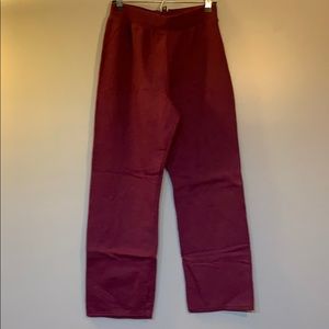 Burgundy Sweatpants